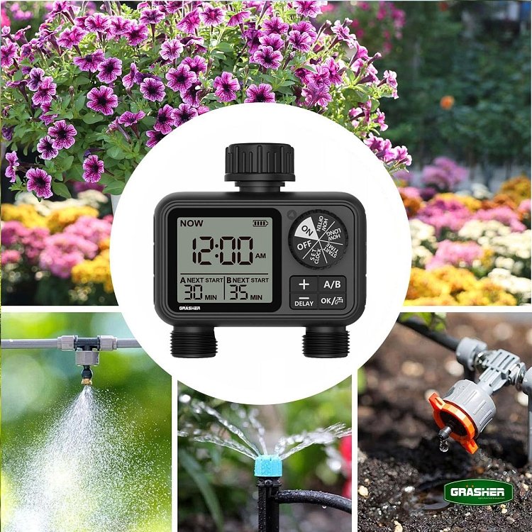 GRASHER WT2248 Προγραμματιστής Ποτίσματος – προϊόν σε φυσικό φωτισμό