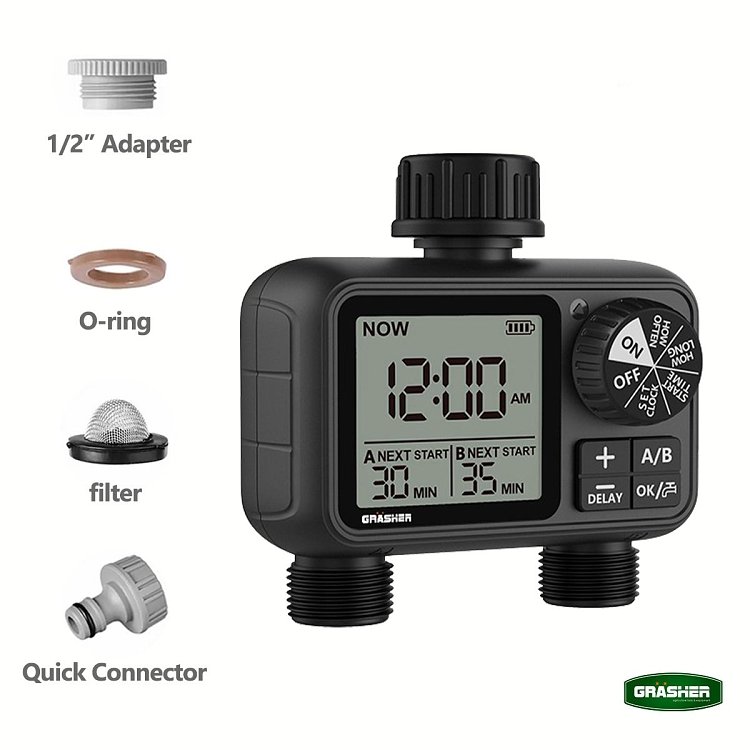 GRASHER WT2248 Προγραμματιστής Ποτίσματος – χρήση από επαγγελματία κηπουρό