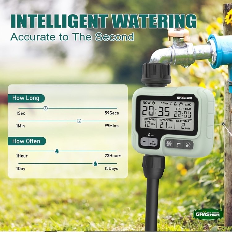 GRASHER WT3050 Προγραμματιστής Ποτίσματος – χρήση από επαγγελματία