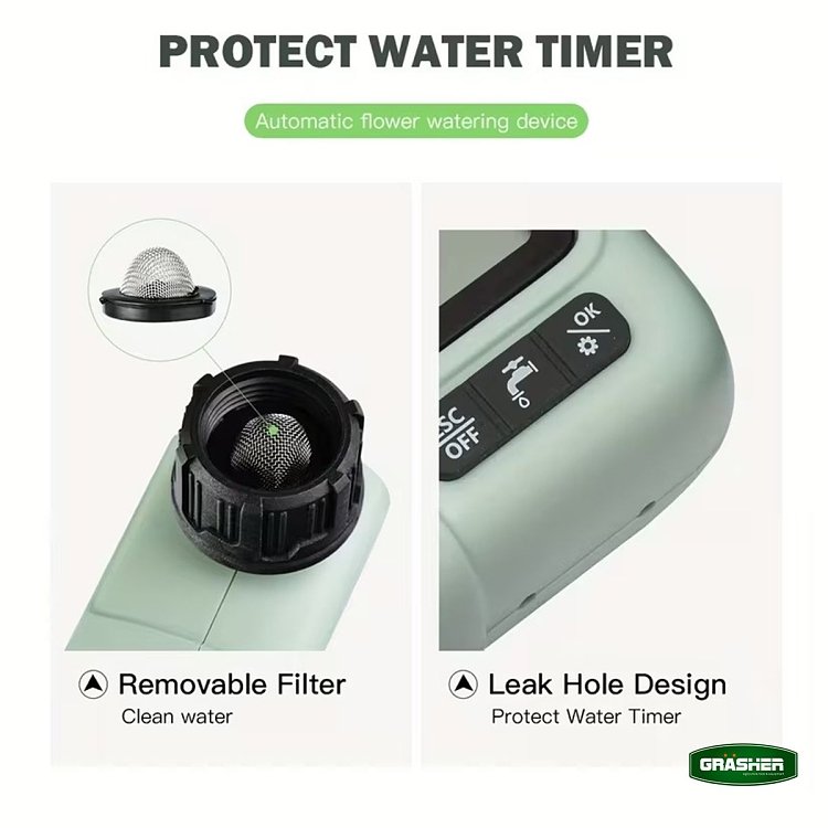 GRASHER WT3050 Προγραμματιστής Ποτίσματος – εμφάνιση σε ράφι καταστήματος