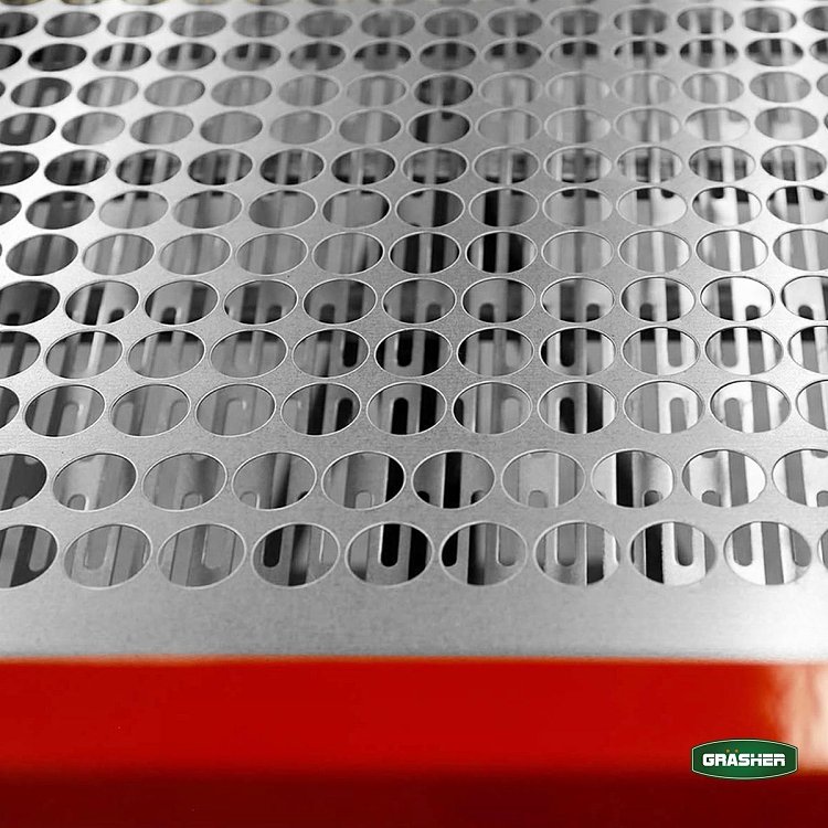 Grasher DP4085 χειροκίνητο κόσκινο διαχωρισμού ελιάς 105x70x92cm με γαλβανιζέ σκάφη Ø28mm