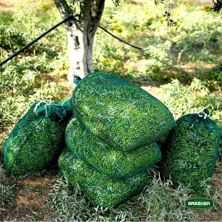 Σακί ελαιοσυλλογής Grasher διχτυωτό 45x90cm με κορδόνι 100gr
