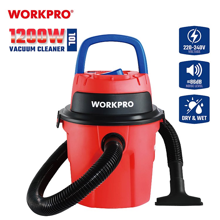 Σκούπα ηλεκτρική WORKPRO WP423015CE 10L 1200W PROFI