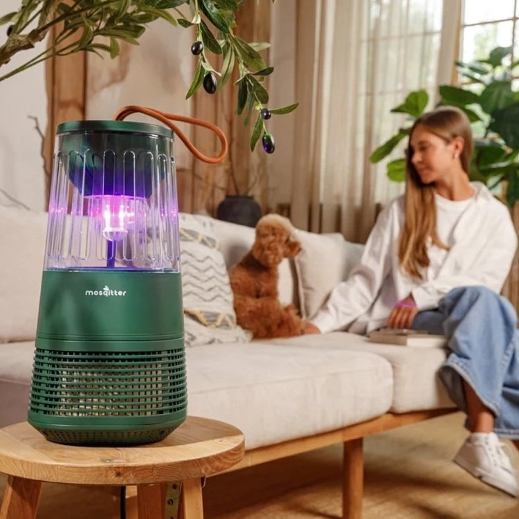 Mosqitter Mini – Ηλεκτρική Παγίδα Κουνουπιών UV για Κήπο & Σπίτι