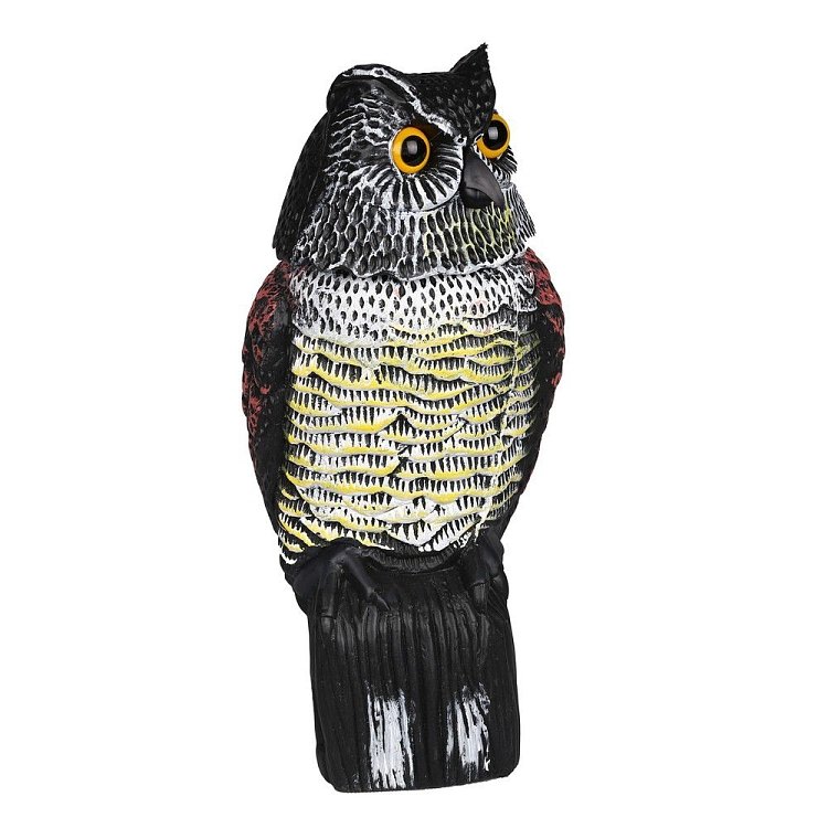 Απωθητικό κουκουβάγια ομοίωμα Cresman με ήχο και αισθητήρα κίνησης