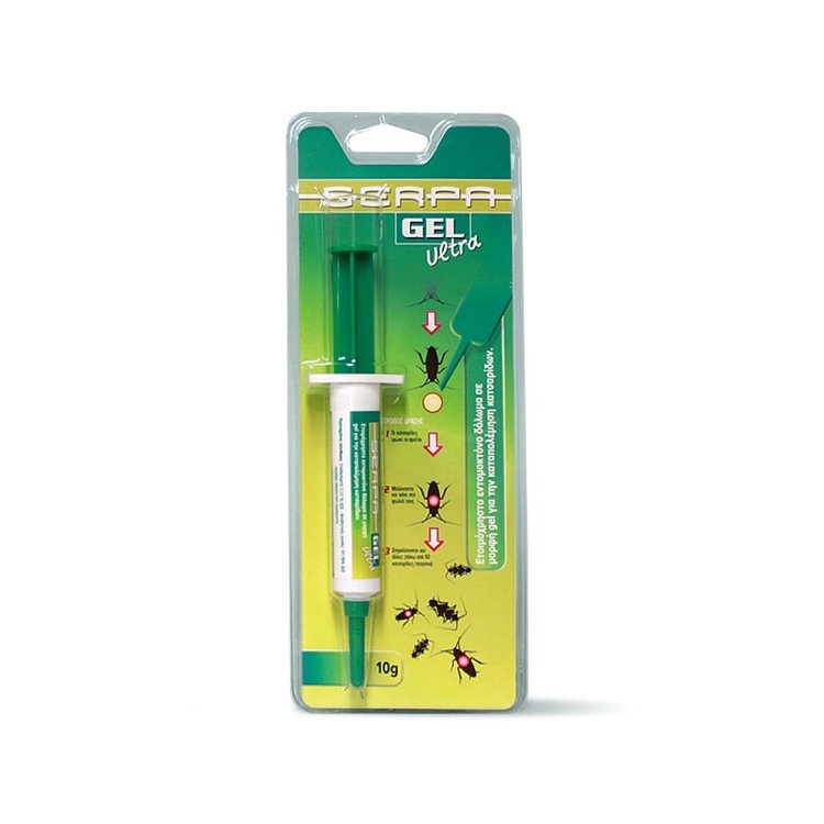 SERPA GEL ULTRA 10gr – Εντομοκτόνο gel για κατσαρίδες με Imidacloprid και μεγάλη διάρκεια δράσης