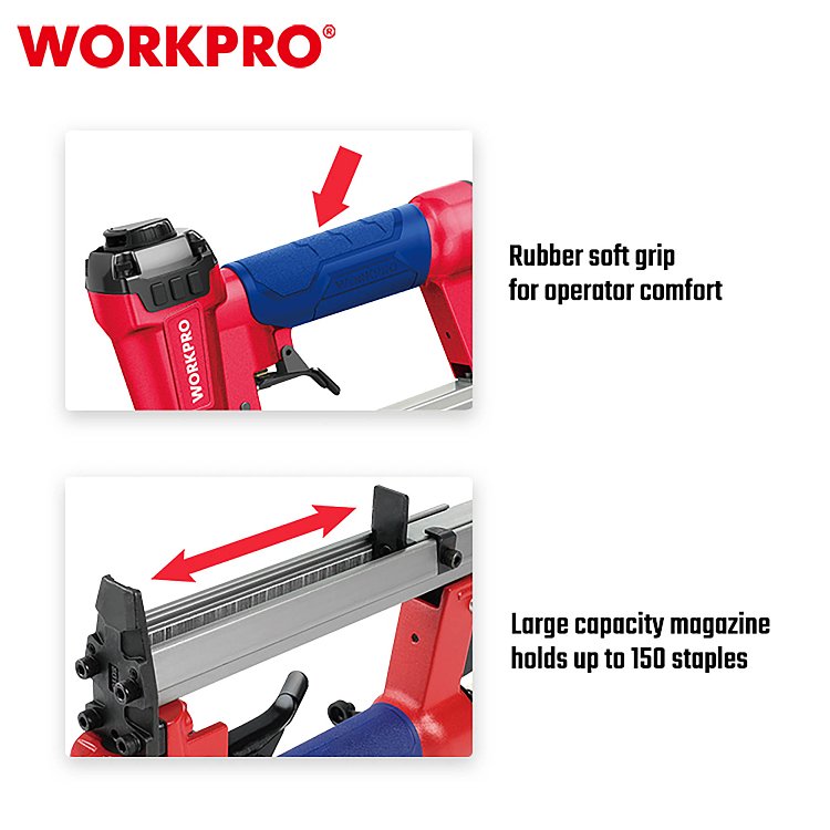 Καρφωτικό αέρος δίχαλου 1416 WORKPRO PROFI για επαγγελματική χρήση