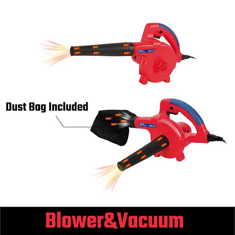 Επαγγελματικός φυσητήρας WORKPRO 400W με σάκο συλλογής