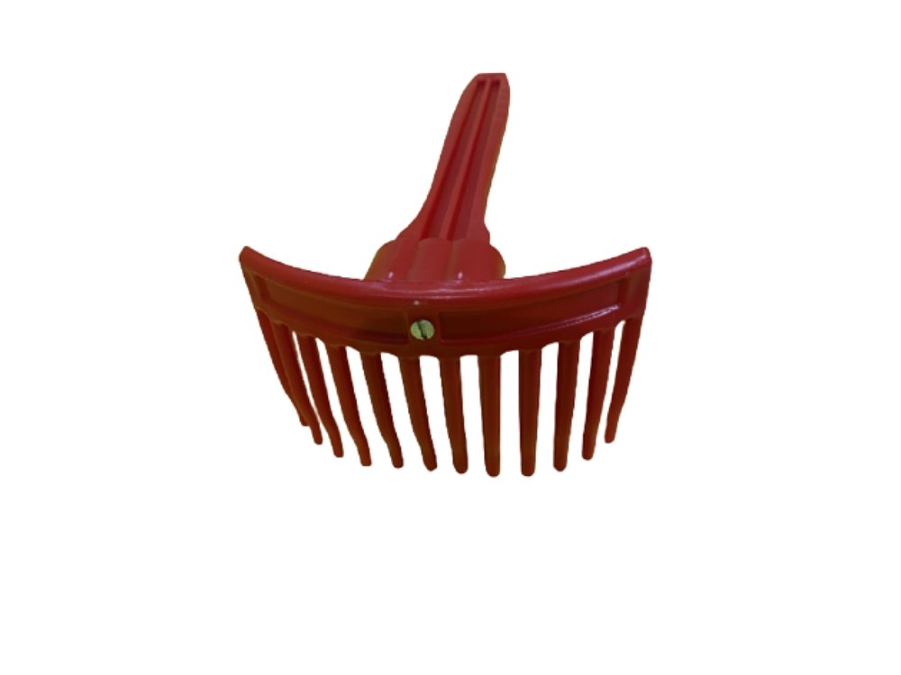 Χτένι ελαιοσυλλογής Επιδαύρου πλαστικό κόκκινο για μάζεμα ελιάς – ελληνικής κατασκευής