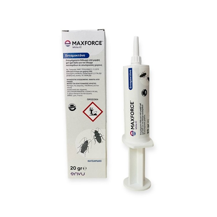 Εντομοκτόνο δόλωμα Maxforce White για γερμανική και αμερικάνικη κατσαρίδα