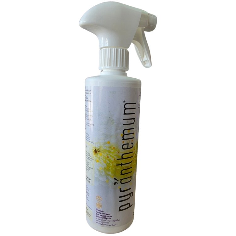 Το PYRANTHEMUM εντομοκτόνο spray εφαρμόζεται σε ρωγμές, χαραμάδες και επιφάνειες διέλευσης εντόμων σε εσωτερικούς χώρους.