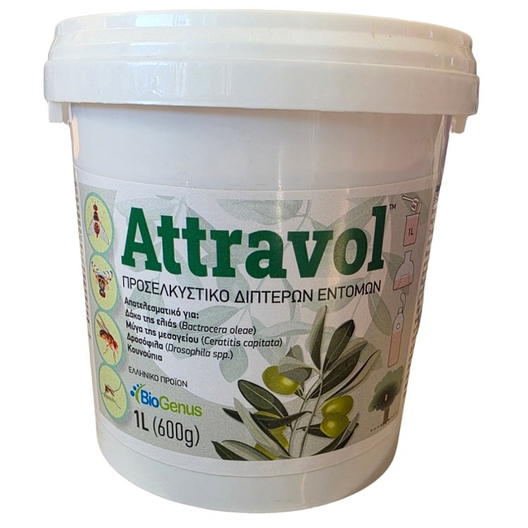 BioGenus Attravol Προσελκυστικό Δάκου & Δίπτερων Εντόμων 1 L / 5 L