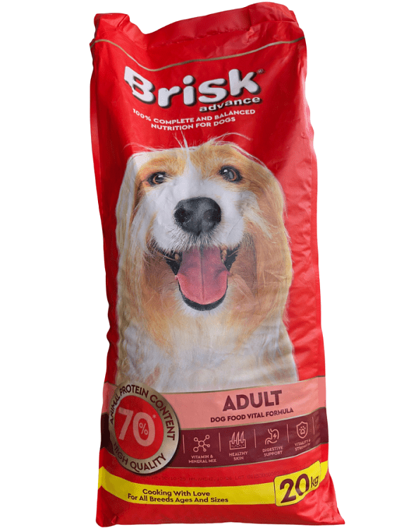 Brisk Maintenance 20kg – κοντινό πλάνο στη συσκευασία