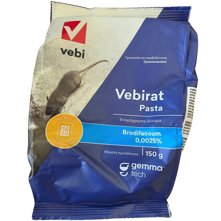 Vebi Vebirat Pasta ποντικοφάρμακο πάστα 150g