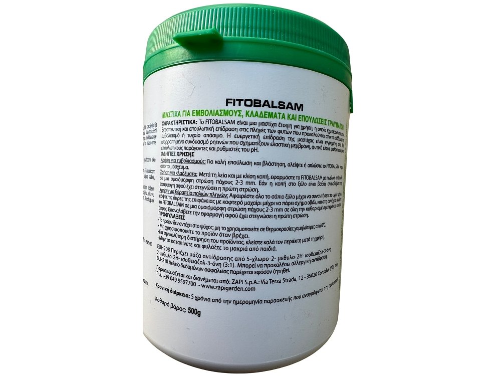Zapi FITOBALSAM 500g – μαστίχα για εμβολιασμούς και κλαδέματα δέντρων στον κήπο