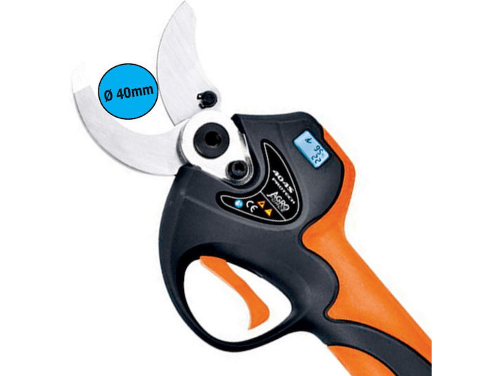 Ψαλίδι κλάδου μπαταρίας Cresman Agroforce 404S 21V με μοτέρ Brushless και οθόνη LCD