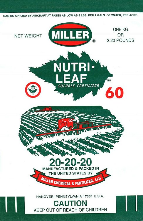 Nutri-Leaf 20-20-20 – χρήση σε αγροτική καλλιέργεια