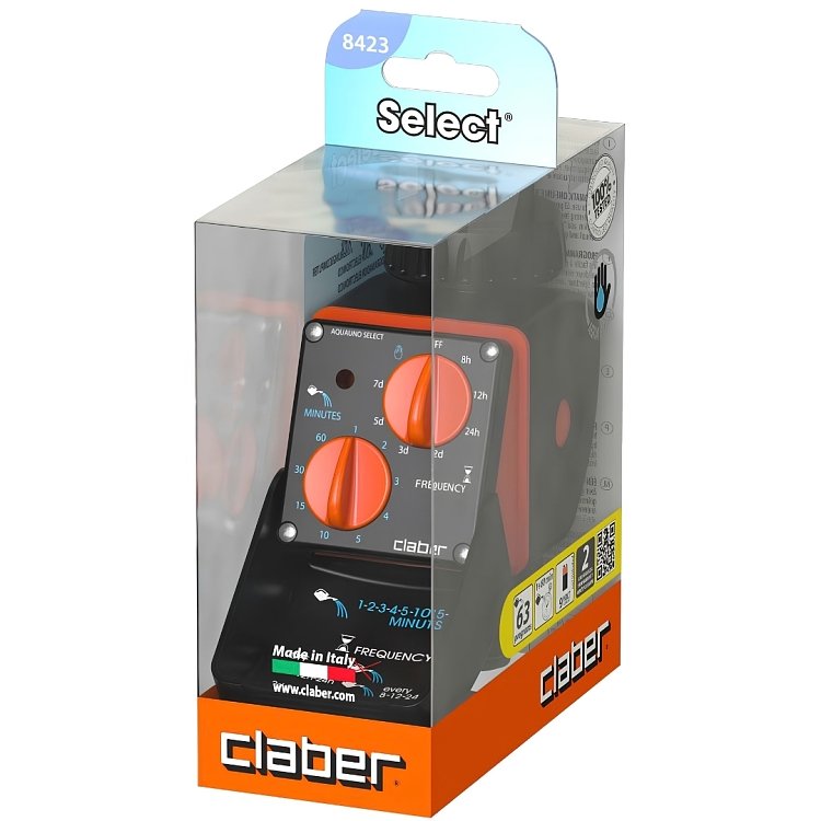 Claber Aquauno Select 8423 Προγραμματιστής Ποτίσματος Βρύσης