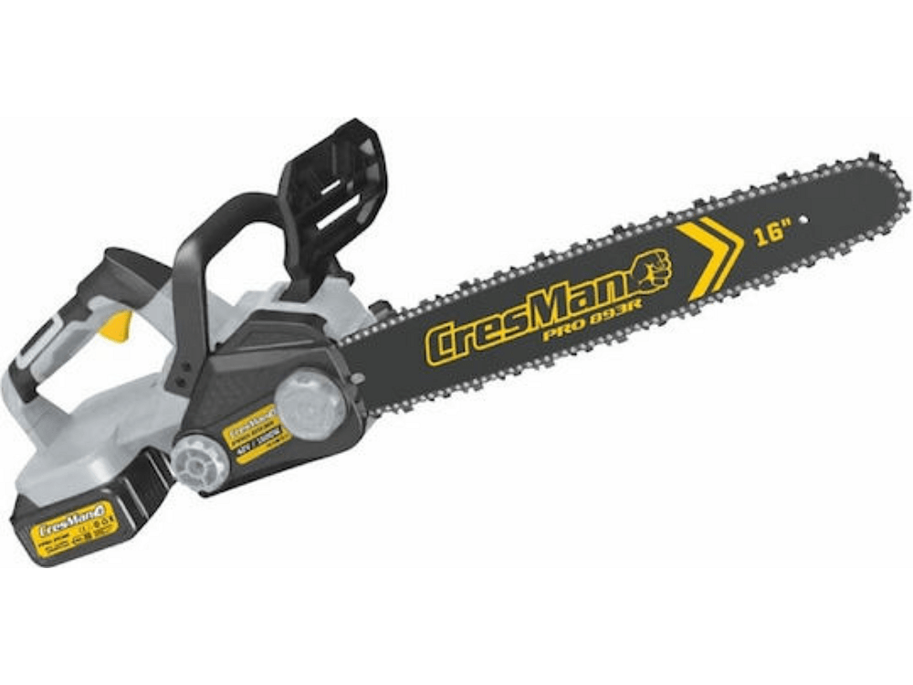 Αλυσοπρίονο μπαταρίας Cresman Pro 893R 21V με λάμα 40cm και 2 μπαταρίες 4000mAh