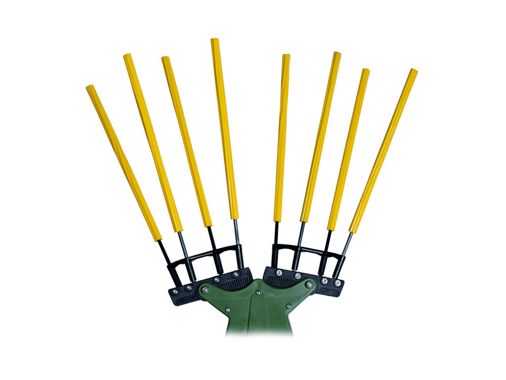 Angelis Amolivo Telescopic All Carbon 12V 800W, διπλή κεφαλή V, ράβδοι carbon 5mm, εύρος 54cm