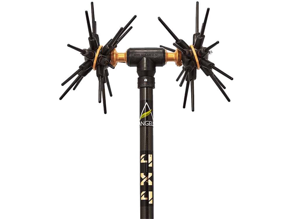 Asteras Electric ελαιοραβδιστικό 230V 450W με 2 κεφαλές & 32 carbon ράβδους