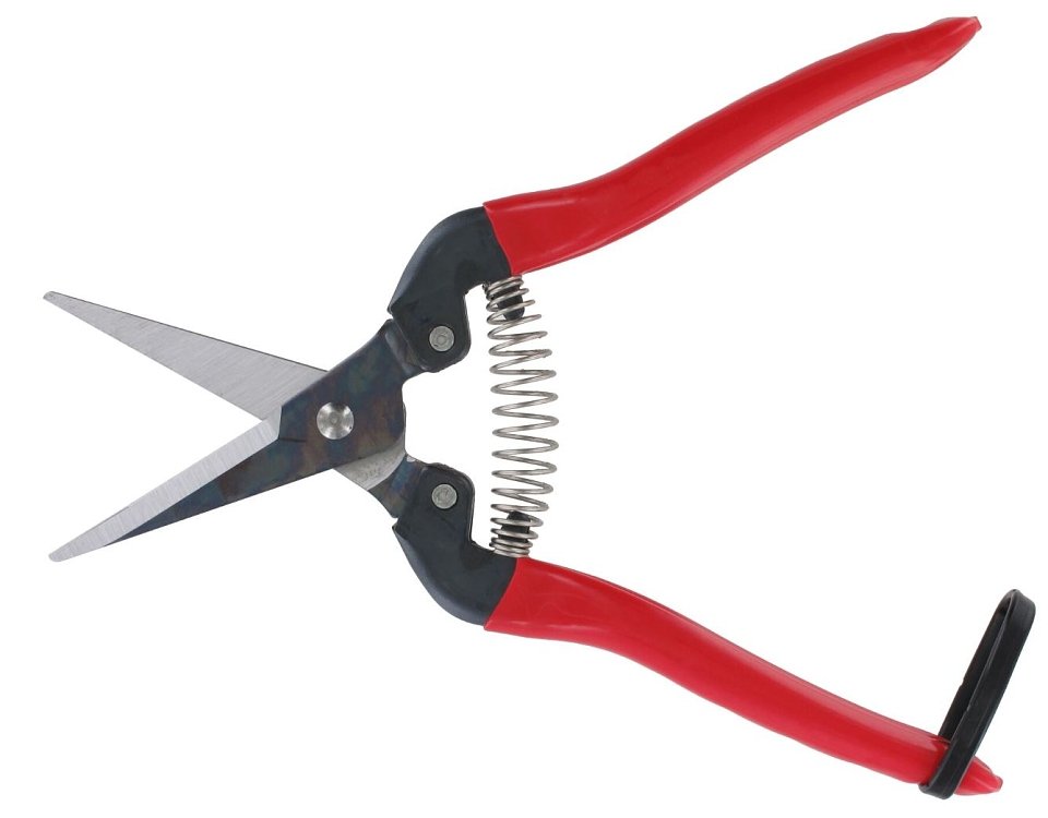 ARS 300L κλαδευτήρι συγκομιδής – λεπτομέρεια λεπίδας ανθρακούχου χάλυβα