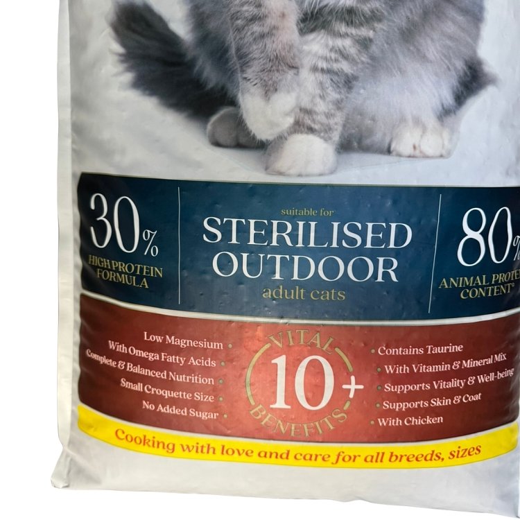 Wellness Sterilised Outdoor για ενέργεια και υγεία στο κατοικίδιο