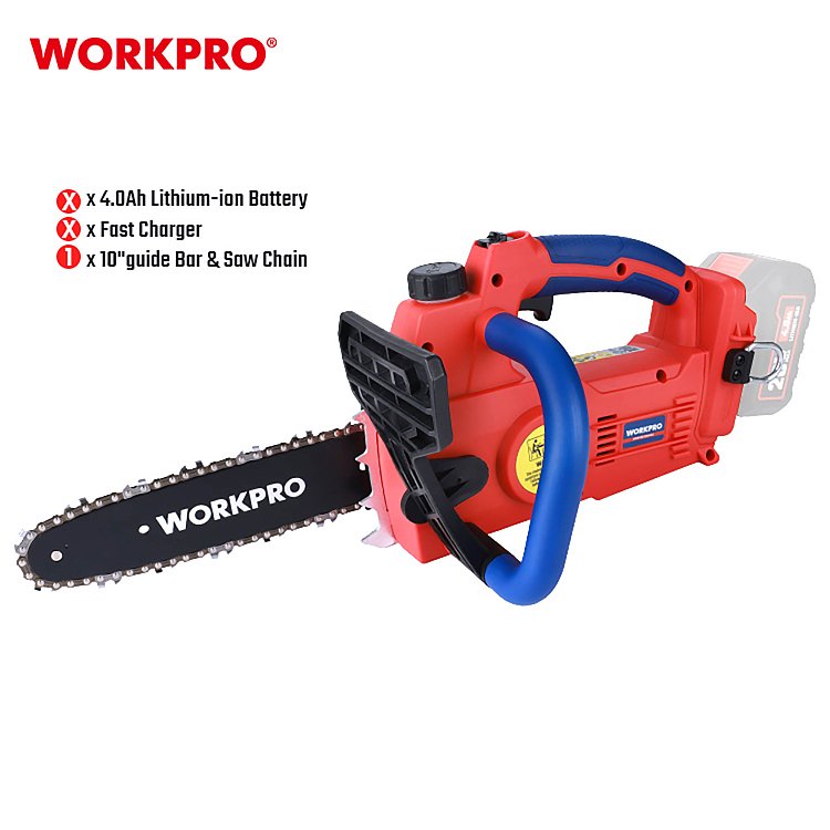 WORKPRO WP391600 αλυσοπρίονο κλαδευτικό 20V-Li brushless επαγγελματικό