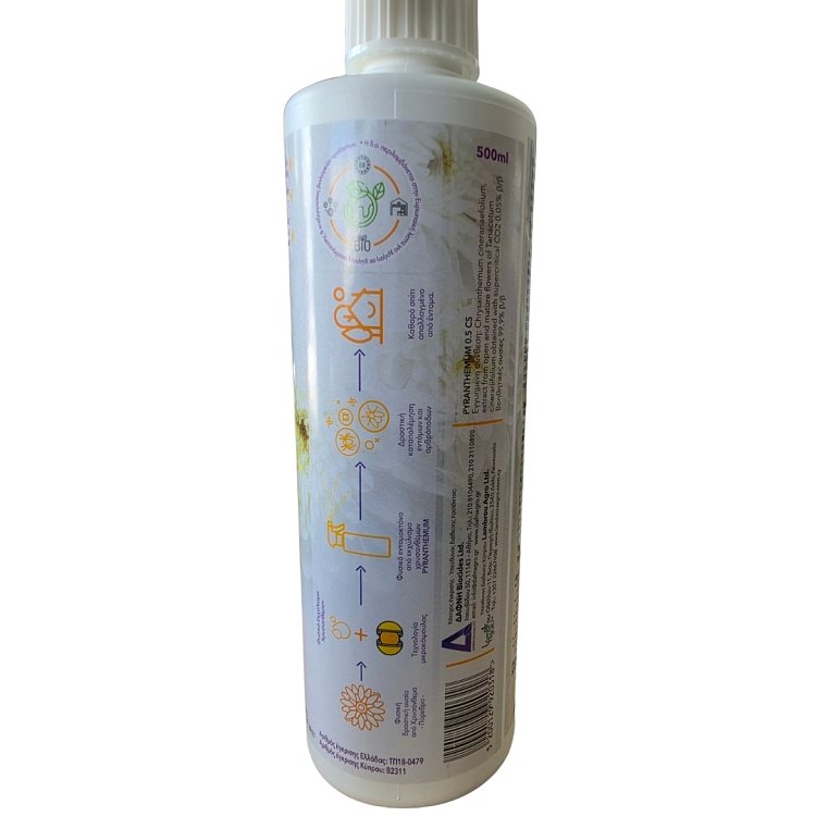 Το PYRANTHEMUM 0.5 CS διατίθεται σε έτοιμη προς χρήση συσκευασία spray των 500 ml.