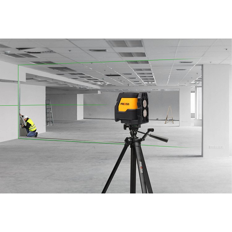 Αλφάδι λέιζερ PREXISO PLC15DG πράσινη δέσμη 30m