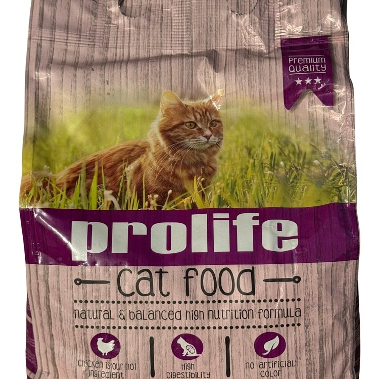 Prolife Cat Food με 32.5% Πρωτεΐνη και Χαμηλό Μαγνήσιο