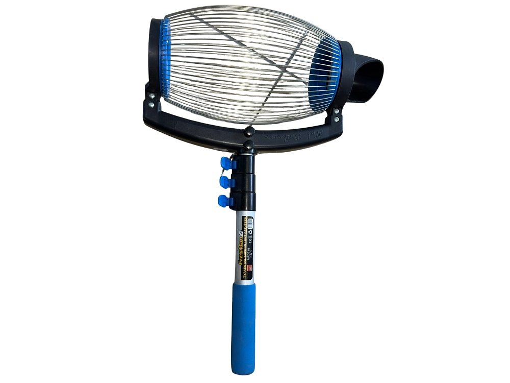 Cresman Pro221 τηλεσκοπικός συλλέκτης καρπών 5.5L με κοντάρι 43-115cm για καρύδια και κάστανα