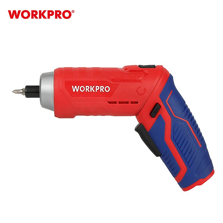 Επαναφορτιζόμενο κατσαβίδι WORKPRO WP460003 με περιστρεφόμενη κεφαλή 180 μοιρών