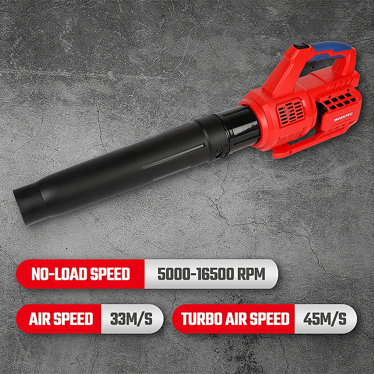 WORKPRO φυσητήρας – εφαρμογή σε αυλή ή εξωτερικό χώρο