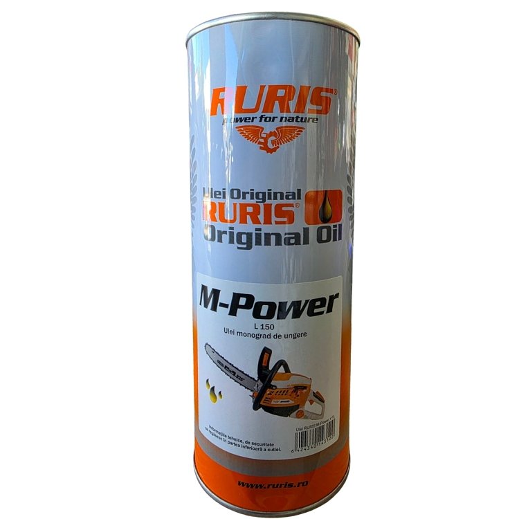 Ruris M-Power L150 Λάδι Αλυσίδας Αλυσοπρίονου ISO VG 150 1lt