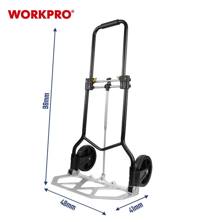 WORKPRO καροτσάκι PROFI δίτροχο αντοχής 100 κιλών