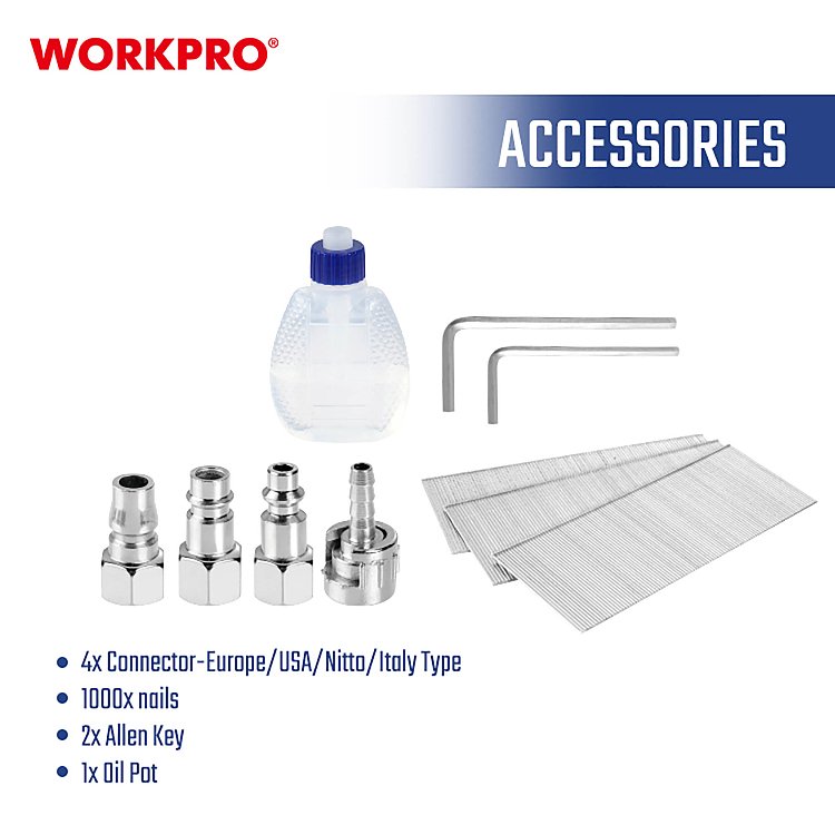 Καρφωτικό πρόκας για ξυλουργικές και επιπλοποιητικές εφαρμογές