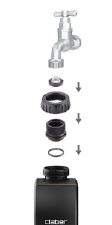 Claber 91006 Spare Connector συσκευασία blister