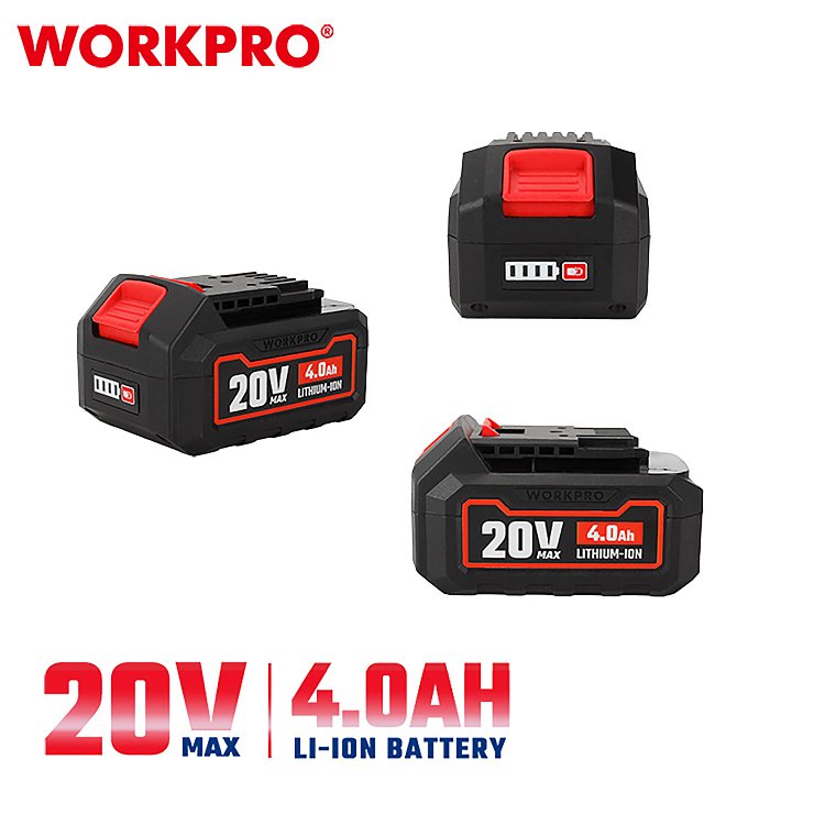 Μπαταρία WORKPRO WP395002 20V-Li 4.0Ah PROFI για επαγγελματικά εργαλεία