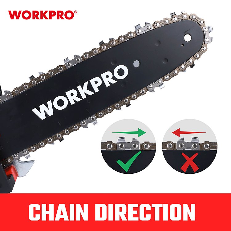 WORKPRO WP391600 20V-Li BL SOLO σε συσκευασία χαρτόκουτου