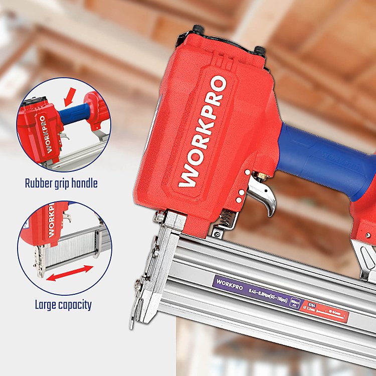 Καρφωτικό πρόκας GA14 με πίεση 4–8 bar και soft grip χειρολαβή