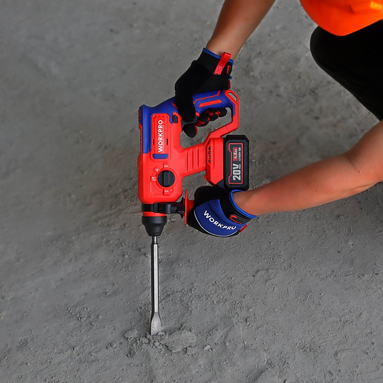 SDS Plus cordless rotary hammer WORKPRO PROFI WP390300