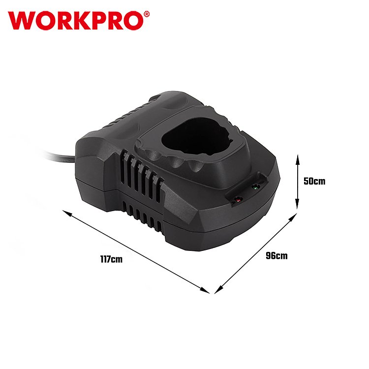 Φορτιστής WORKPRO για εργαλεία 12V λιθίου
