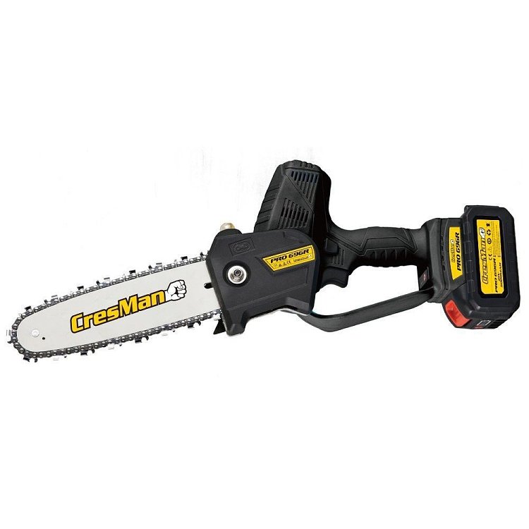 Αλυσοπρίονο μπαταρίας Cresman Agroforce 696R 21V με λάμα 20cm και μπαταρία 5000mAh