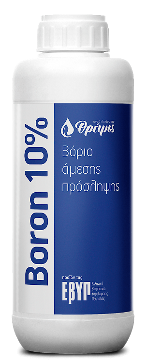 Boron 10% EVYP – κοντινό πλάνο συσκευασίας 1 λίτρου