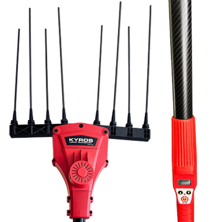 Επαγγελματικό ελαιοραβδιστικό KYROS 500 με κοντάρι ανθρακονήματος και brushless μοτέρ 12V