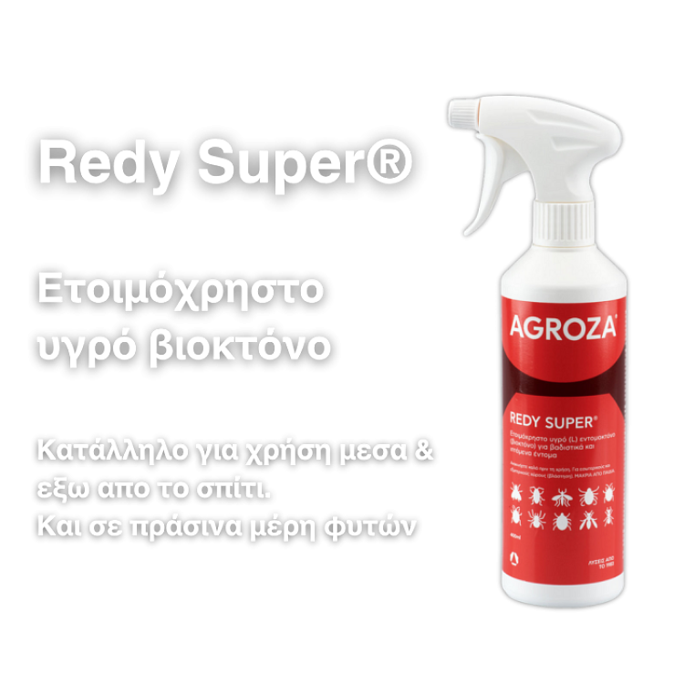 Redy Super – εφαρμογή σε εσωτερικό χώρο για κατσαρίδες