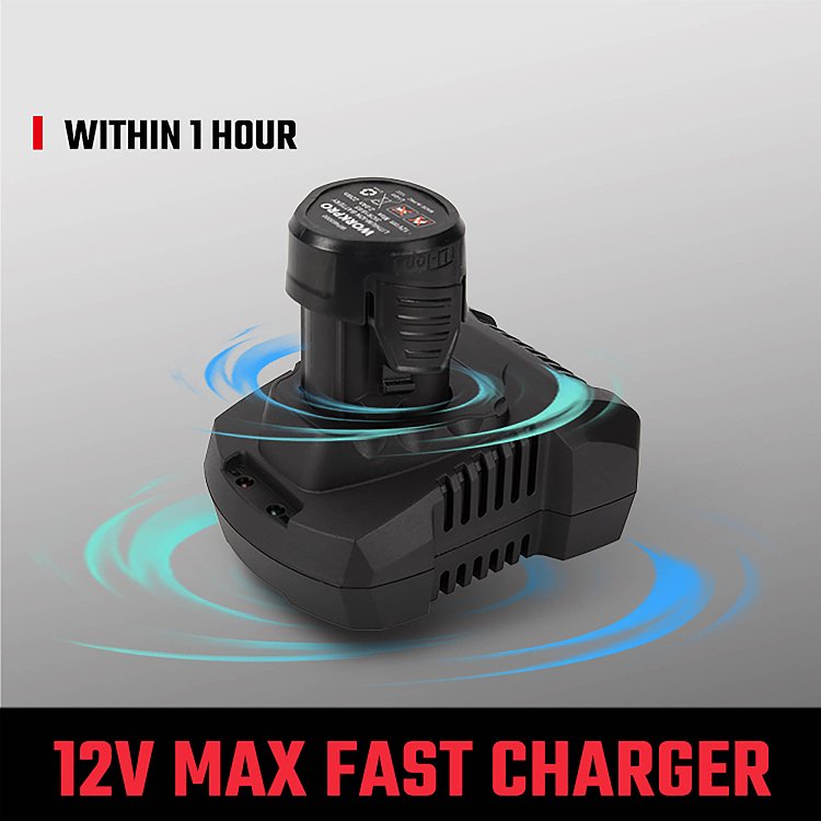 Μπαταρία WORKPRO 12V λιθίου για επαγγελματικά εργαλεία