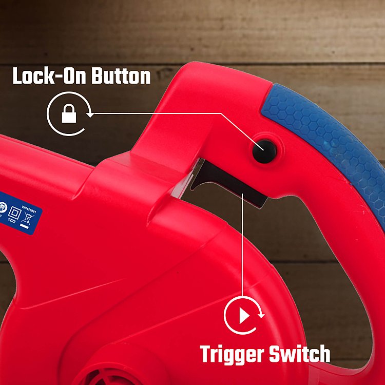 WORKPRO φυσητήρας απορροφητήρας για φύλλα και σκόνη 400W