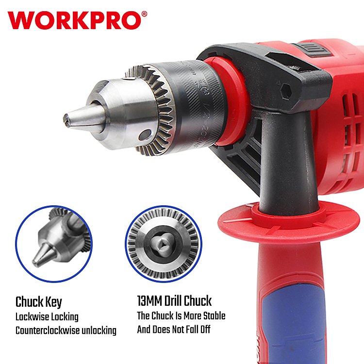 Δραπανοκρουστικό WORKPRO PROFI – Συσκευασία & brand label WORKPRO